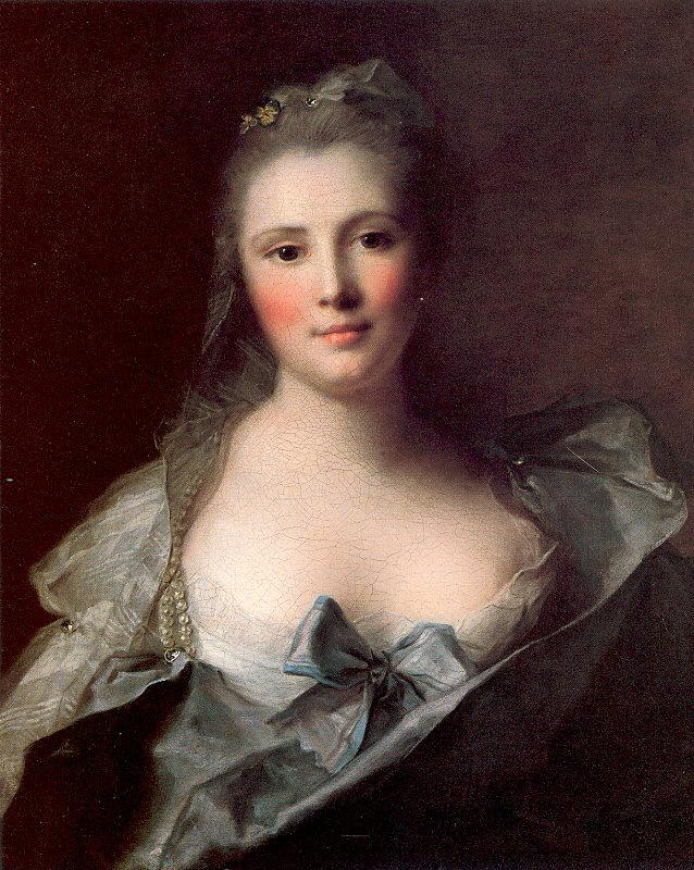 Jean Marc Nattier Mademoiselle Marsollier France oil painting art